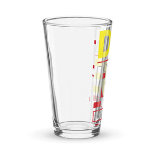 DARE TO BE GREAT Shaker Pint Glass